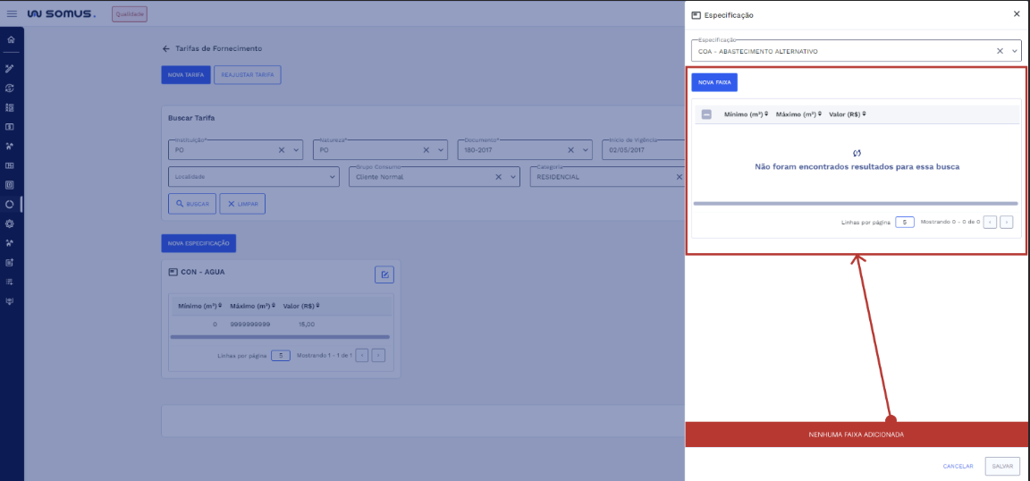 Figura 12: Sem faixa adicionada