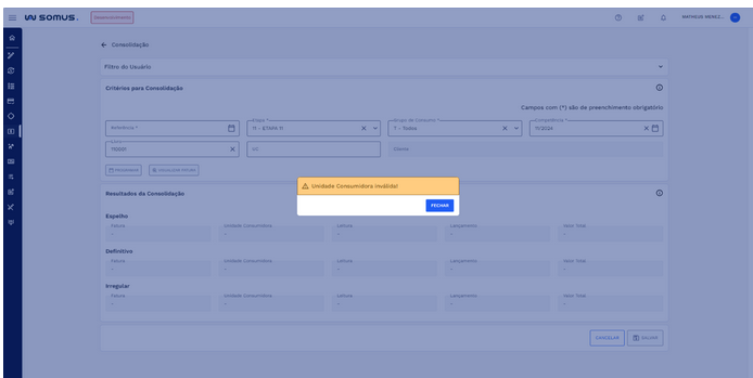 Figura 8: UC inválida